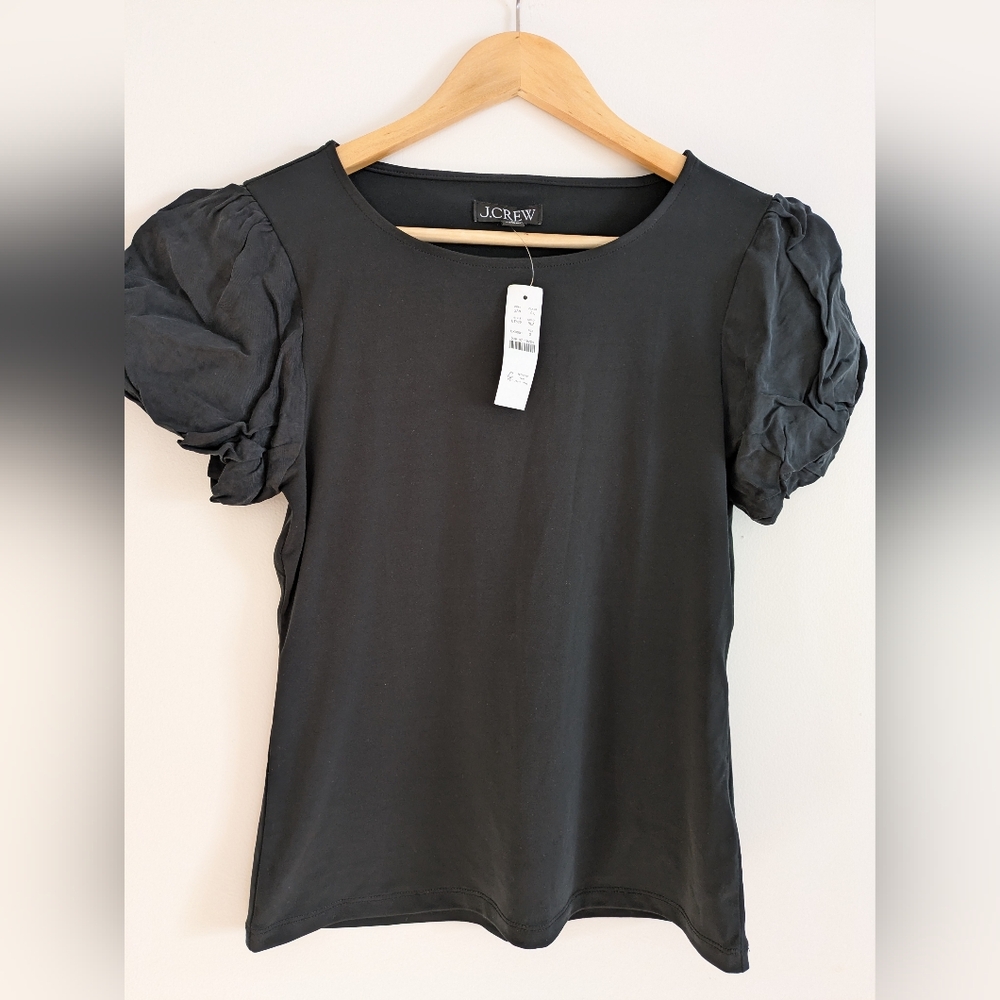 J. Crew Puff Sleeve Blouse